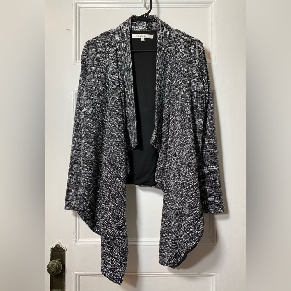 Lovers + Friends | Days Like This Open-Front Cardigan Jacket Gray Sz Small